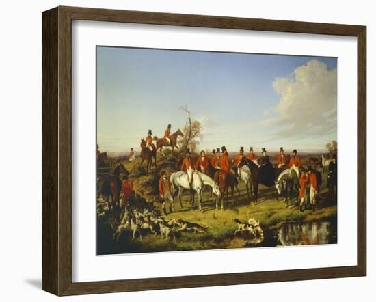 Fox Hunt, 1850-Filippo Palizzi-Framed Giclee Print