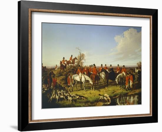 Fox Hunt, 1850-Filippo Palizzi-Framed Giclee Print