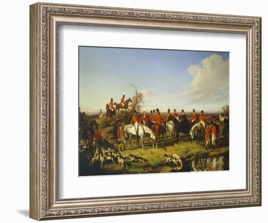 Fox Hunt, 1850-Filippo Palizzi-Framed Giclee Print