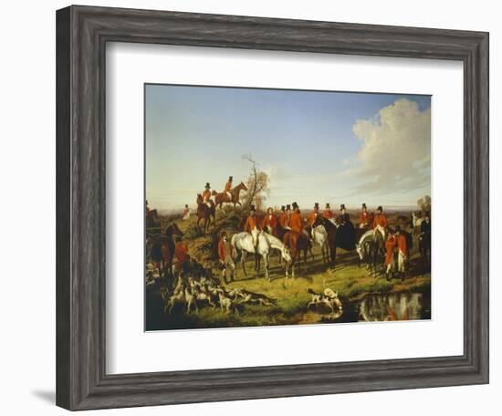 Fox Hunt, 1850-Filippo Palizzi-Framed Giclee Print