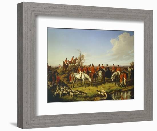 Fox Hunt, 1850-Filippo Palizzi-Framed Giclee Print