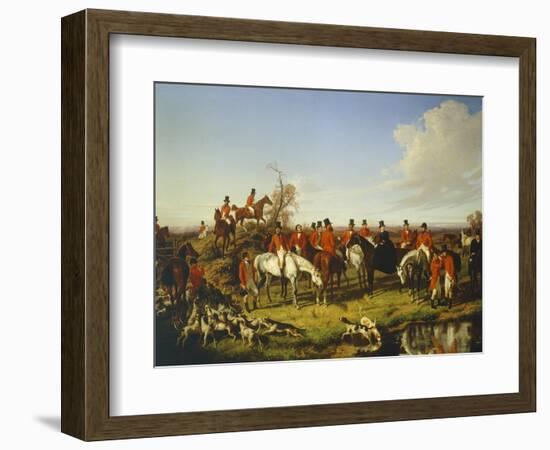 Fox Hunt, 1850-Filippo Palizzi-Framed Giclee Print