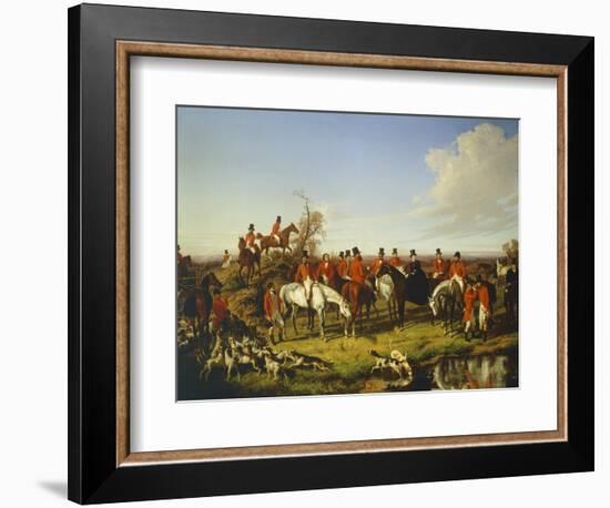 Fox Hunt, 1850-Filippo Palizzi-Framed Giclee Print