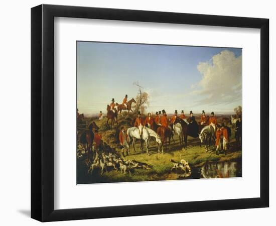 Fox Hunt, 1850-Filippo Palizzi-Framed Giclee Print