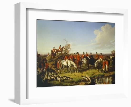 Fox Hunt, 1850-Filippo Palizzi-Framed Giclee Print