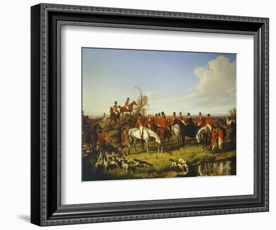 Fox Hunt, 1850-Filippo Palizzi-Framed Giclee Print