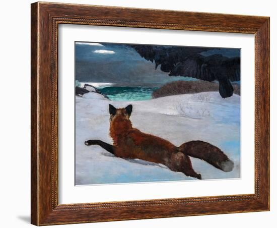 Fox Hunt, 1893-Winslow Homer-Framed Art Print