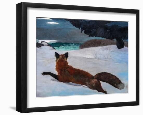 Fox Hunt, 1893-Winslow Homer-Framed Art Print