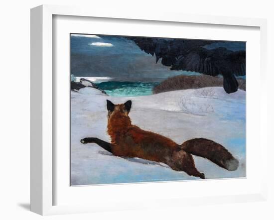 Fox Hunt, 1893-Winslow Homer-Framed Art Print