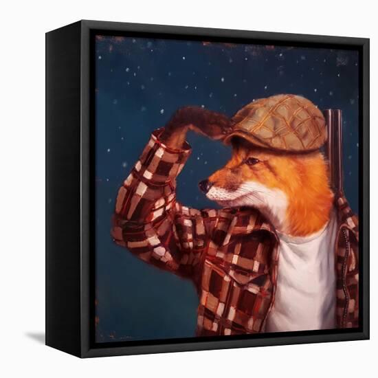 Fox Hunt-Lucia Heffernan-Framed Stretched Canvas