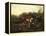 Fox Hunt-Filippo Palizzi-Framed Premier Image Canvas