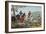 Fox Hunt-Currier & Ives-Framed Art Print