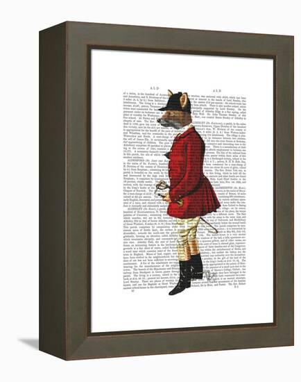 Fox Hunter 1-Fab Funky-Framed Stretched Canvas