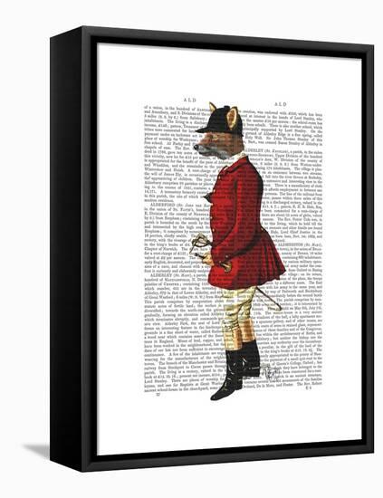 Fox Hunter 1-Fab Funky-Framed Stretched Canvas