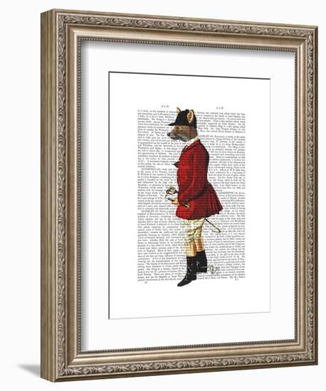 Fox Hunter 1-Fab Funky-Framed Art Print