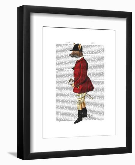 Fox Hunter 1-Fab Funky-Framed Art Print