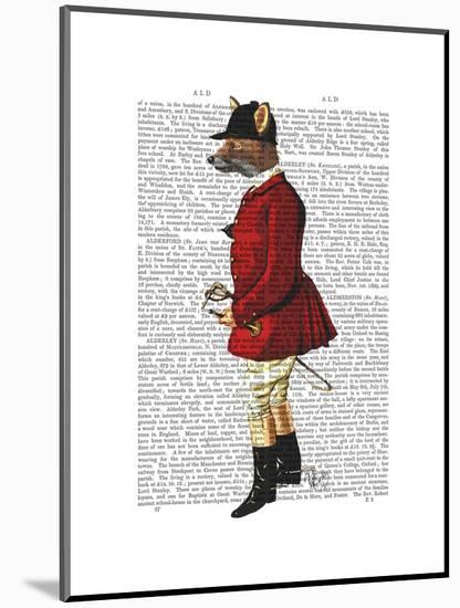Fox Hunter 1-Fab Funky-Mounted Art Print