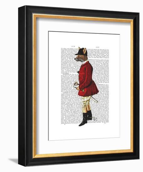 Fox Hunter 1-Fab Funky-Framed Art Print