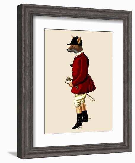 Fox Hunter 1-Fab Funky-Framed Art Print