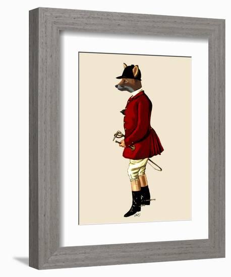 Fox Hunter 1-Fab Funky-Framed Art Print