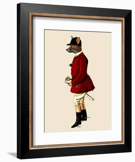 Fox Hunter 1-Fab Funky-Framed Art Print