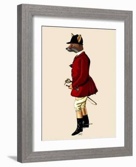 Fox Hunter 1-Fab Funky-Framed Art Print