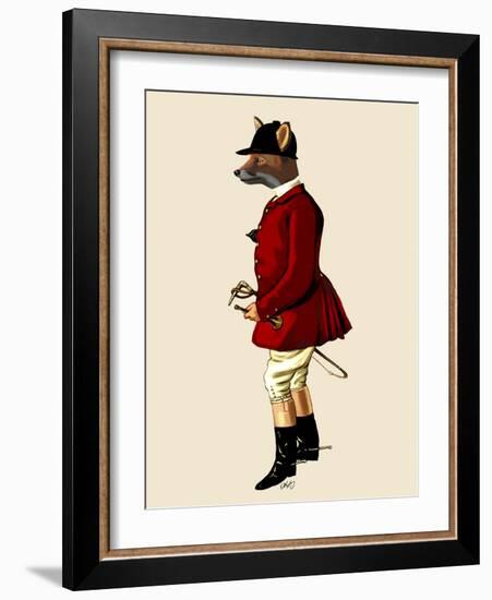 Fox Hunter 1-Fab Funky-Framed Art Print