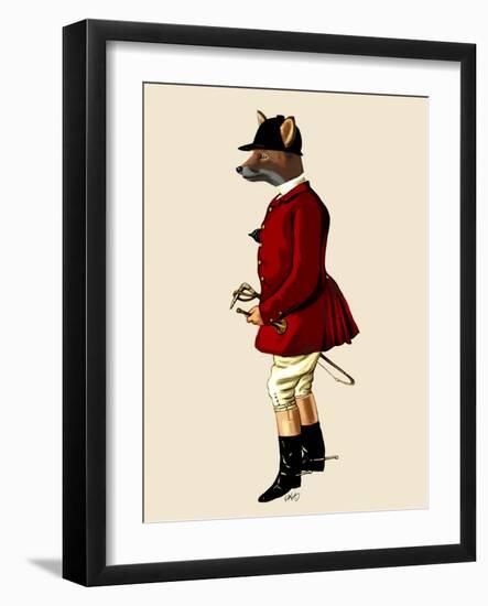 Fox Hunter 1-Fab Funky-Framed Art Print