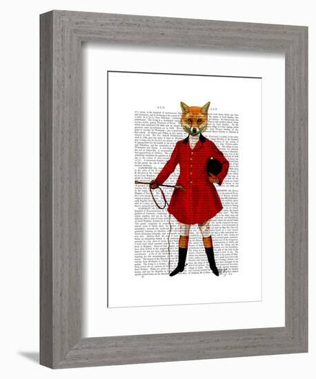 Fox Hunter 2 Full-Fab Funky-Framed Art Print