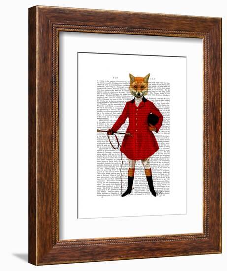 Fox Hunter 2 Full-Fab Funky-Framed Art Print