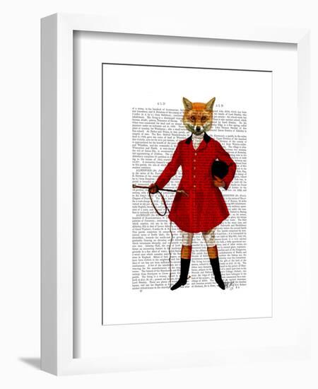 Fox Hunter 2 Full-Fab Funky-Framed Art Print