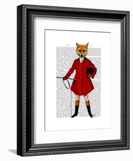 Fox Hunter 2 Full-Fab Funky-Framed Art Print