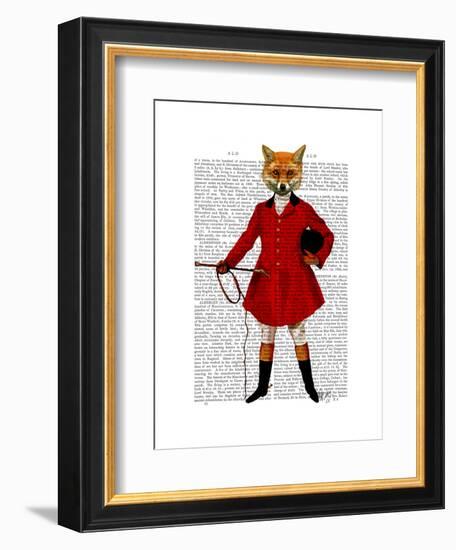 Fox Hunter 2 Full-Fab Funky-Framed Art Print