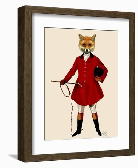 Fox Hunter 2 Full-Fab Funky-Framed Art Print