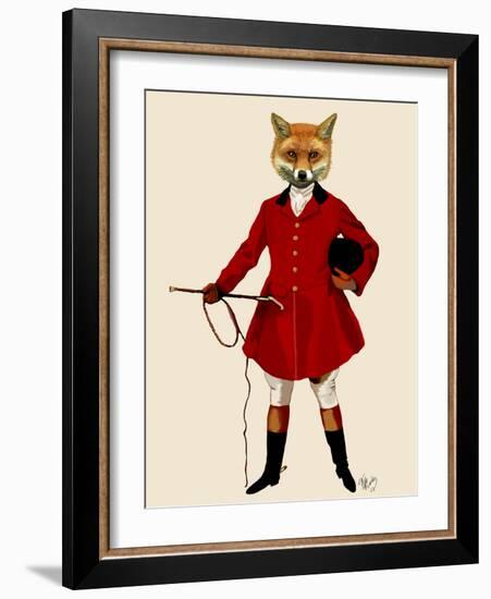 Fox Hunter 2 Full-Fab Funky-Framed Art Print