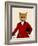 Fox Hunter 2 Portrait-Fab Funky-Framed Art Print