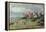 Fox Hunting in Surrey-Randolph Caldecott-Framed Premier Image Canvas