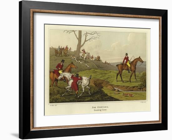 Fox Hunting-Henry Thomas Alken-Framed Giclee Print