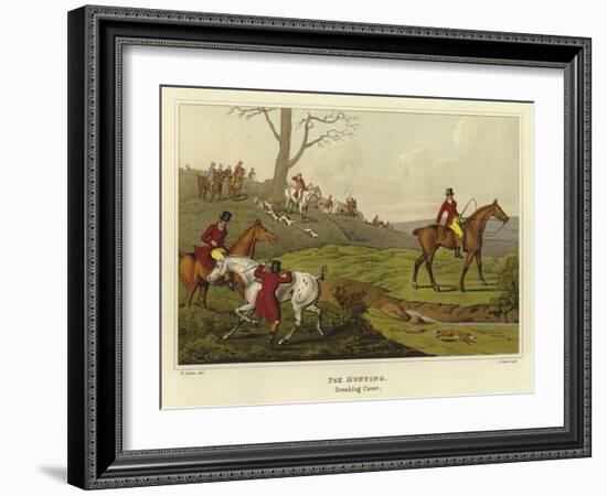 Fox Hunting-Henry Thomas Alken-Framed Giclee Print