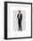 Fox in Evening Suit Full-Fab Funky-Framed Premium Giclee Print