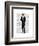 Fox in Evening Suit Full-Fab Funky-Framed Art Print