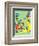 Fox in Socks (on green)-Theodor (Dr. Seuss) Geisel-Framed Art Print