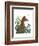 Fox In the Garden-Fab Funky-Framed Art Print