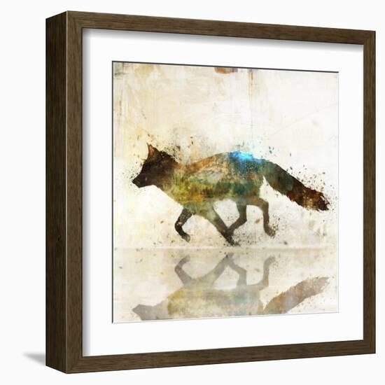 Fox Joy II-Ken Roko-Framed Art Print