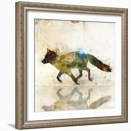 Fox Joy II-Ken Roko-Framed Art Print