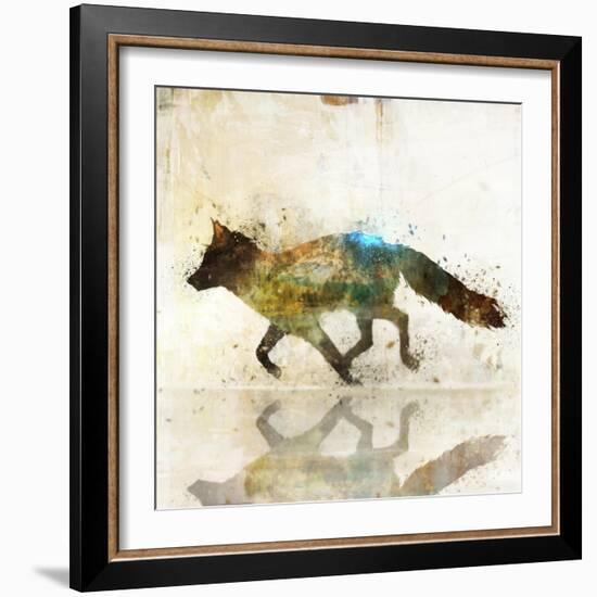 Fox Joy II-Ken Roko-Framed Art Print