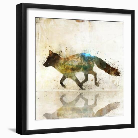 Fox Joy II-Ken Roko-Framed Art Print