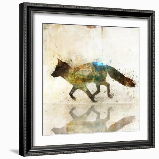 Fox Joy II-Ken Roko-Framed Art Print