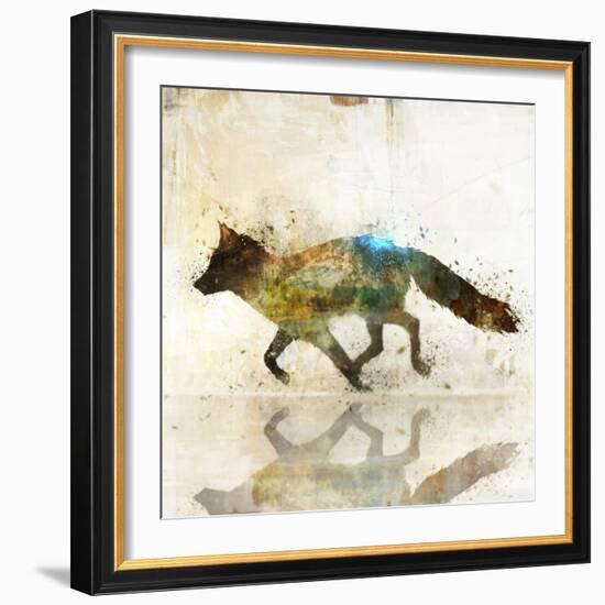 Fox Joy II-Ken Roko-Framed Art Print