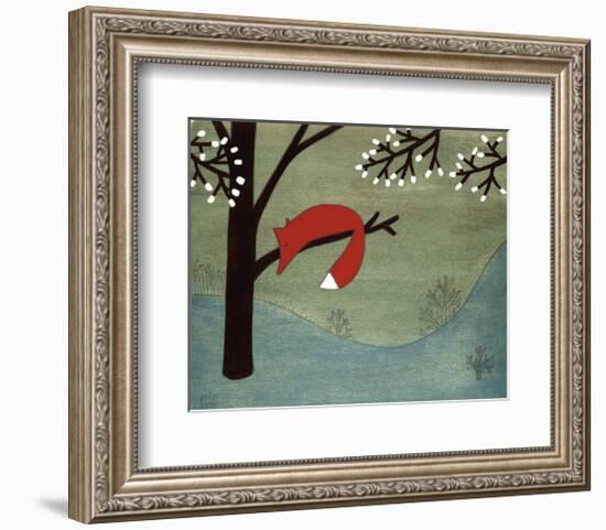 Fox on Sunday-Kristiana Pärn-Framed Giclee Print